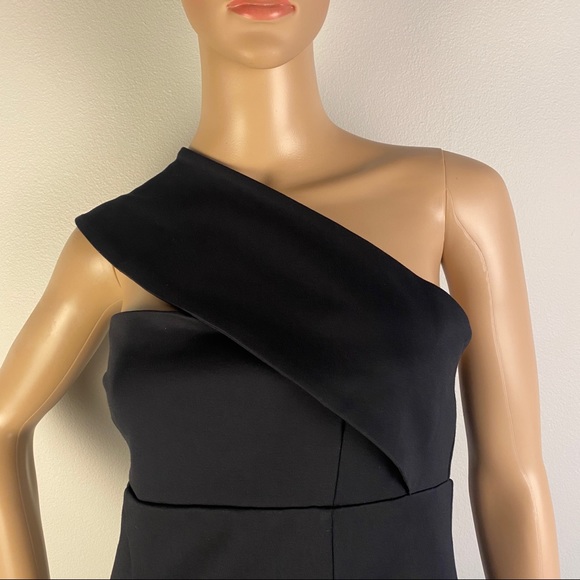 NEW FINDERS KEEPERS BLACK ONE-SHOULDER MINI DRESS - Picture 4 of 8